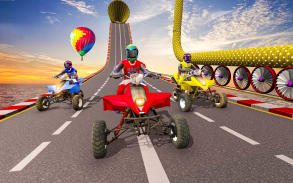 Mega Ramp Tricycle Moto Bike GT Stunt Racing Games screenshot 4