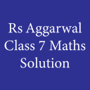 RS Aggarwal Class 7 Maths Solution