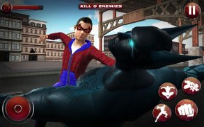 飞行 蜘蛛 男孩： 超级英雄 培训学院 游戏 screenshot 7