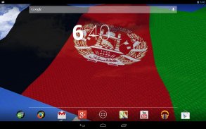 Afghanistan Flag Live Wall screenshot 1