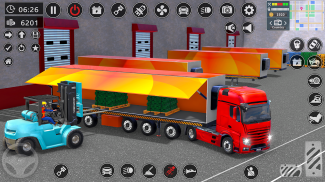 欧元卡车运输货物 sim screenshot 0