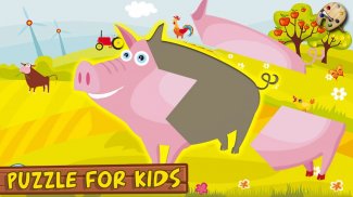 Farm Animals Puzzles Games 2+ screenshot 6