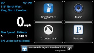 Car Dashboard (Gratis) screenshot 1