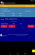 Pipe Diameter Calculator Lite screenshot 4