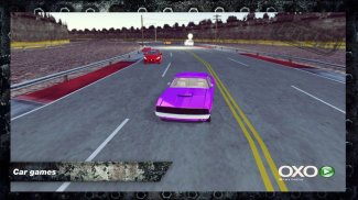 3D Oude Raceauto Op Asfalt screenshot 3