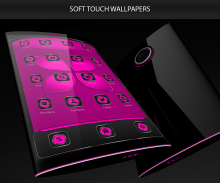 Soft Touch Pink Theme screenshot 1