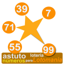 números astuto para Lotomania Icon