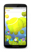 Tennis Balls Live Wallpaper HD screenshot 0