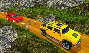 SUV-Rennwagen Mudding-Spiele screenshot 1