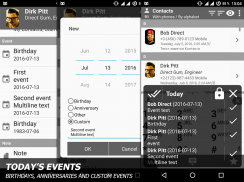 Phone and Contacts - AGContacts, Lite edition screenshot 6