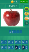 Fruit Quiz Game in English Language screenshot 2