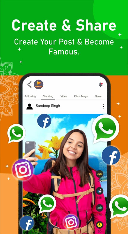 Como usar o Helo app e baixar vídeos para status do WhatsApp