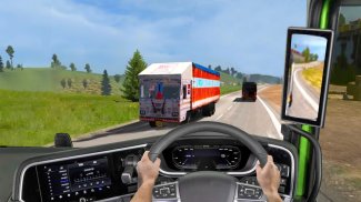 ट्रक ट्रेलर - कार्गो ट्रक चालक screenshot 4