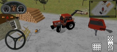 Tractor Forest Works Simulator screenshot 7