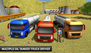 Offroad Oil Tanker Truck Drive screenshot 15