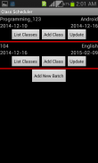 Class Scheduler screenshot 2