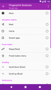 Fingerprint Gestures screenshot 1