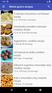 Whole grains recipes for free app offline screenshot 6