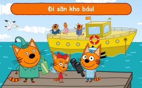 Kid-E-Cats: Phiêu Lưu Biển Trò Chơi Mèo screenshot 22