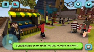 Theme Park Craft: Construcción de Luna Parque screenshot 1