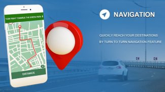 GPS Navigation: Road Map Route screenshot 2