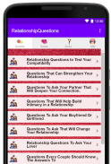 Relationship Questions screenshot 1