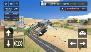 Flying Car Transport Simulator screenshot 6