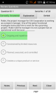 Sim-Ex Exam Simulator for PMP screenshot 1