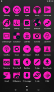 Pink and Black Icon Pack screenshot 14