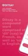 Ditsay-Language Exchange: Learn Languages screenshot 10