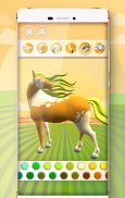 Horse Coloring Book 3D screenshot 6