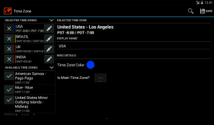 Multi Time Zone Clock screenshot 18