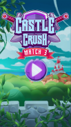 Castle Crush Match 3 Heroes screenshot 1