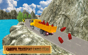 Mud Driving Simulation Cargo Truck 3d: Truck Games screenshot 2