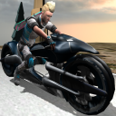 Motorradfahren Icon