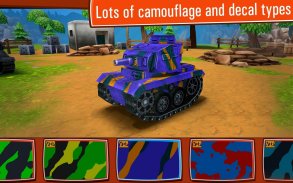 Toon Wars Ücretsiz: Çok Oyunculu Tank Oyunları screenshot 0
