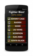 Fighter Bios: Mortal Kombat screenshot 1