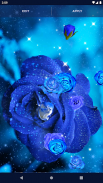 Blue Rose Live Wallpaper 3D screenshot 9