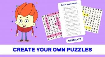 Kids Word Search Games Puzzle screenshot 0