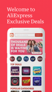 AliExpress Exclusive Deals screenshot 1