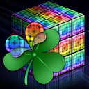 GO Launcher Style rainbow cube Icon