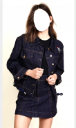 Women Jeans Jacket Photo Suit screenshot 11