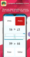 Comparing numbers :maths learn screenshot 3