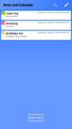 Simple Note Calendar List App screenshot 3
