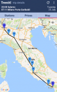 بحث عن القطارات في إيطاليا screenshot 7