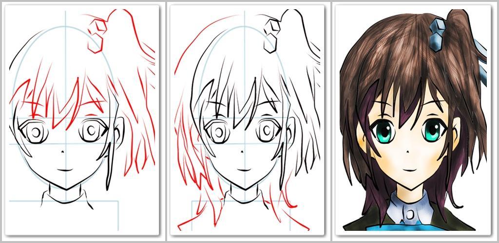 How to draw anime.Draw Anime & Manga ( Includes How to Draw Manga, Chibi,  Body, Cartoon Faces ) Drawing Book How to Draw Anime::Appstore for Android,  anime for draw 