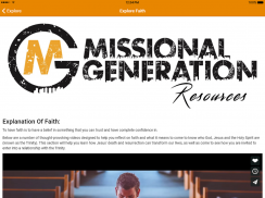 Missional Generation screenshot 1