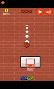 Basket Fall: Shoot from Air screenshot 1