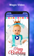 Birthday Effect Video Maker screenshot 2