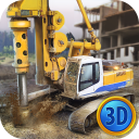 City Construction Trucks Sim Icon